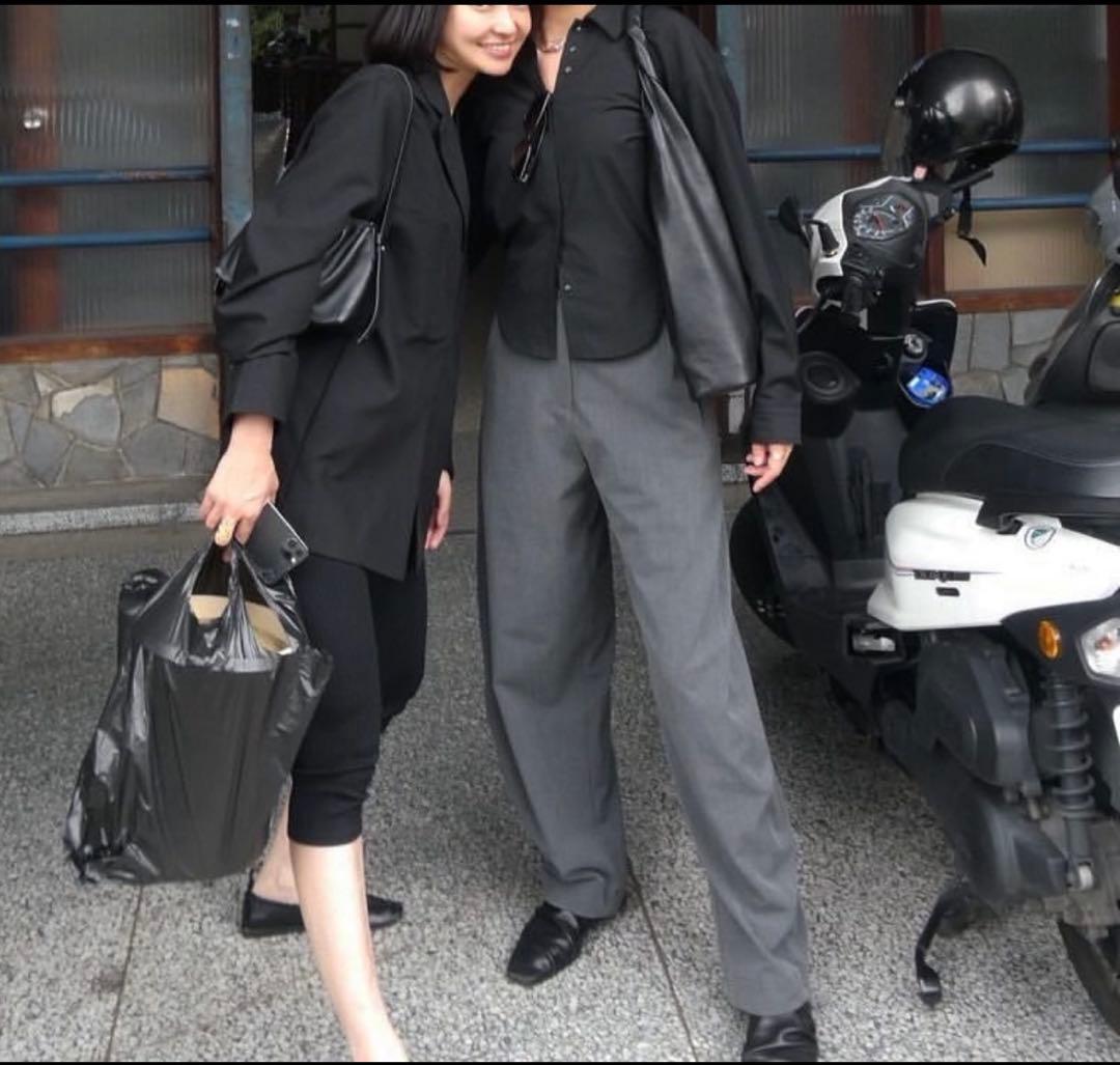 【新品未使用】PHERE Leonis Rib Leggins_Black