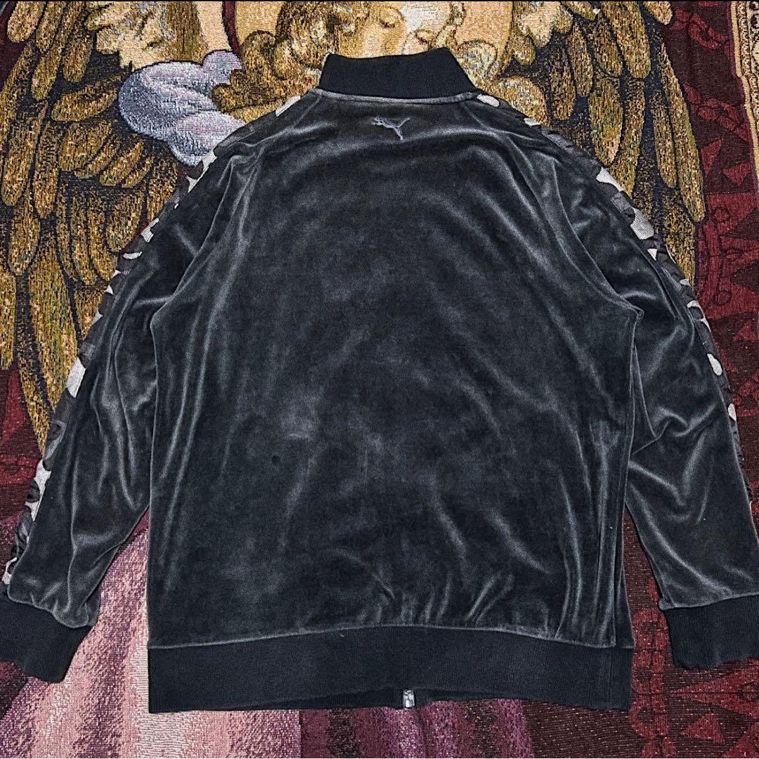 【希少】プーマベロアトラックスーツジャケットパンツ上下セットアップ迷彩カモフラ