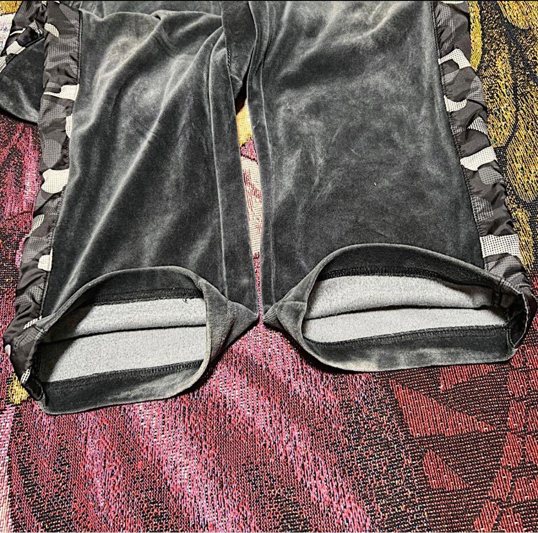 【希少】プーマベロアトラックスーツジャケットパンツ上下セットアップ迷彩カモフラ