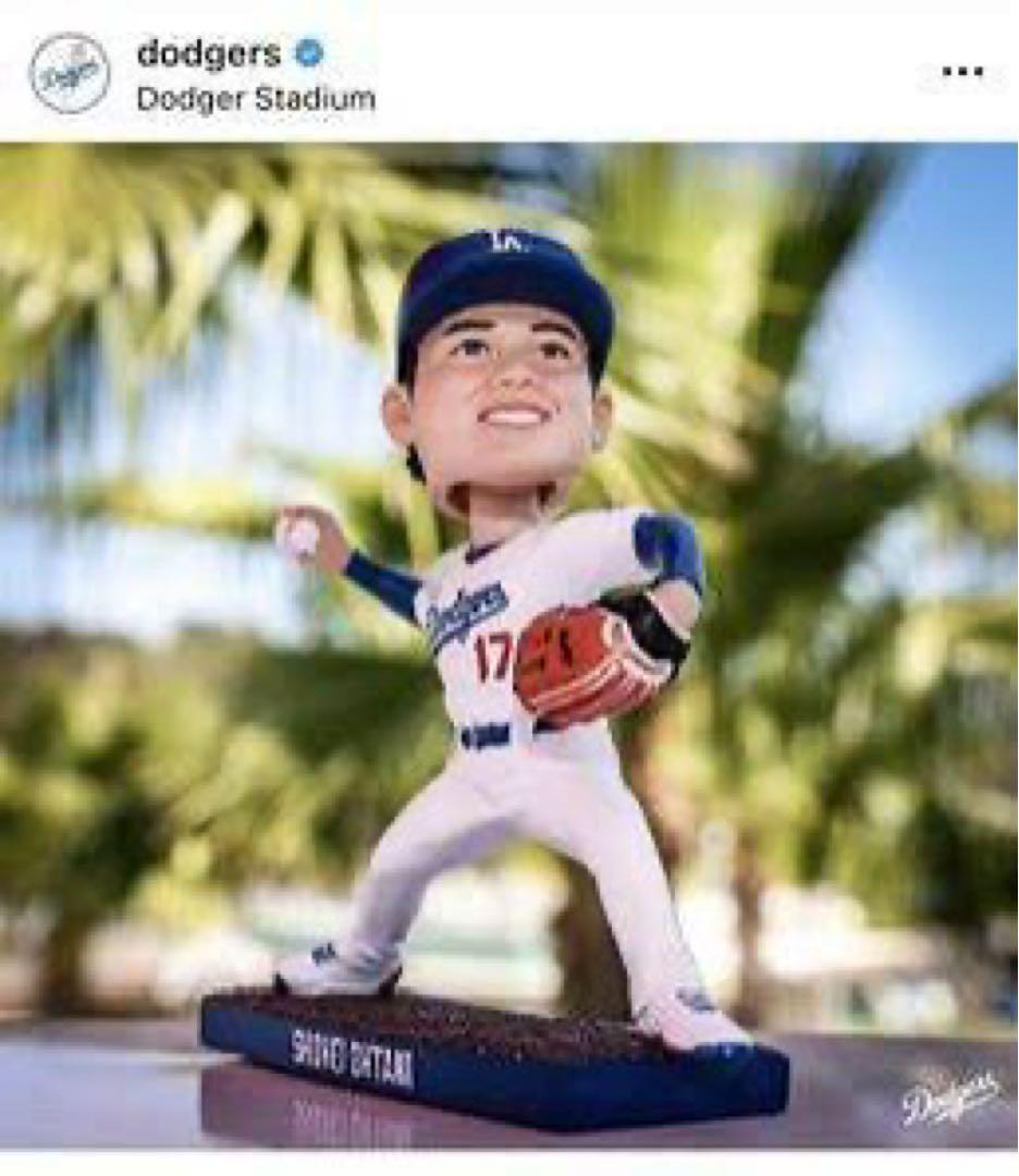9/10ドジャース球場限定配布［新品未開封］大谷翔平 ボブルヘッド／ピッチャー
