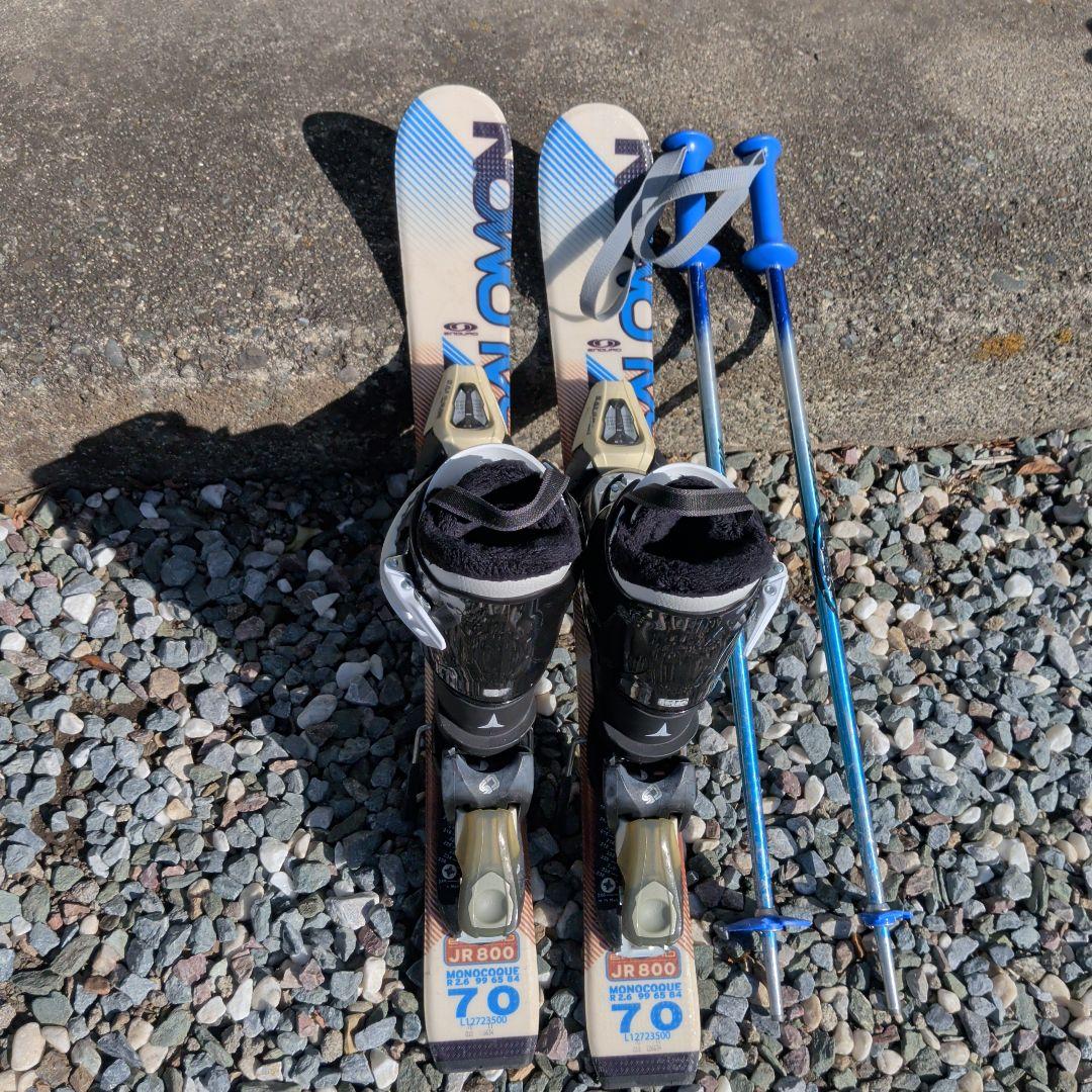 Salomon JR 800 スキーセット 70サイズ
