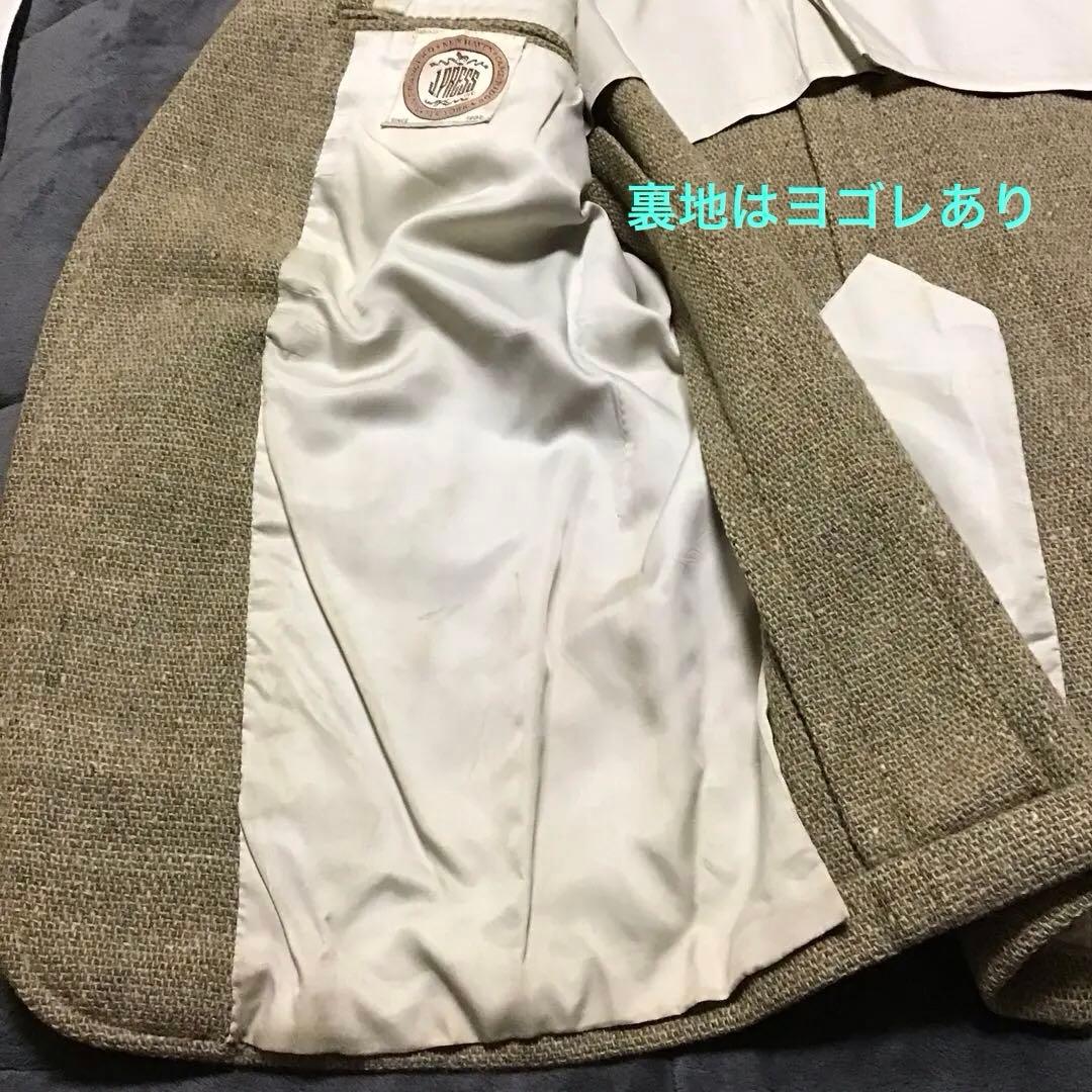 [ヴィンテージ]J.PRESSツイードジャケット3つボタン1980〜90年代L