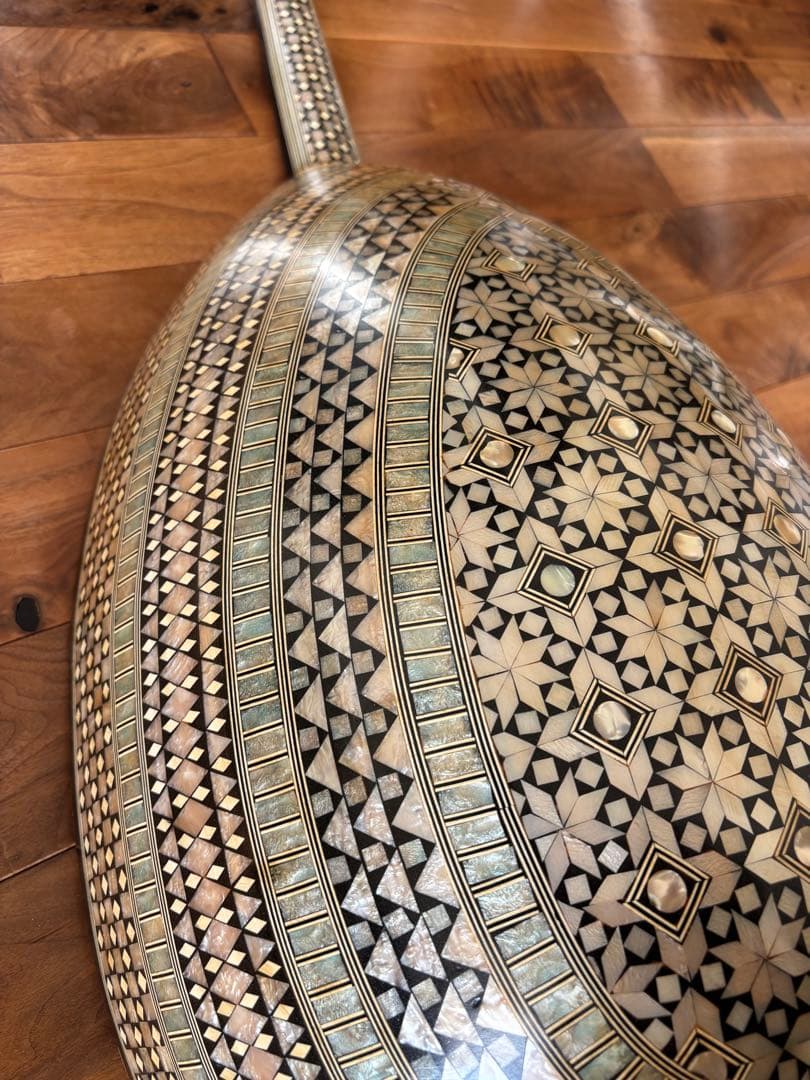 ウード OUD 12弦 リュード　木製 楽器　アラブ楽器　エジプト　弦楽器