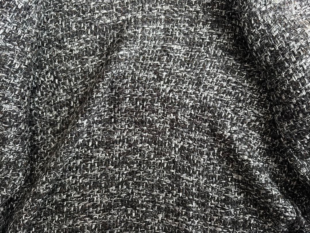 23区 ファンシーツイード ニットジャケット　金ボタン　定価31,900円