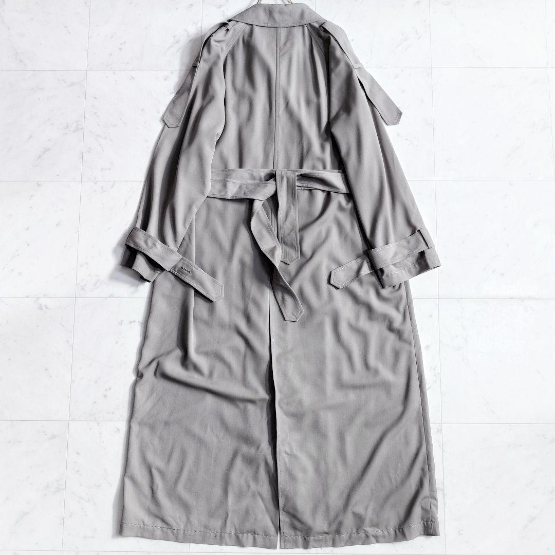 美品✨エーピーストゥディオ SCENTOF ウールオーバートレンチコート カーキ
