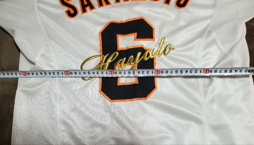 カ*主様 アディダス　坂本勇人　プロコレ　ユニフォーム　刺繍入り　サイズO