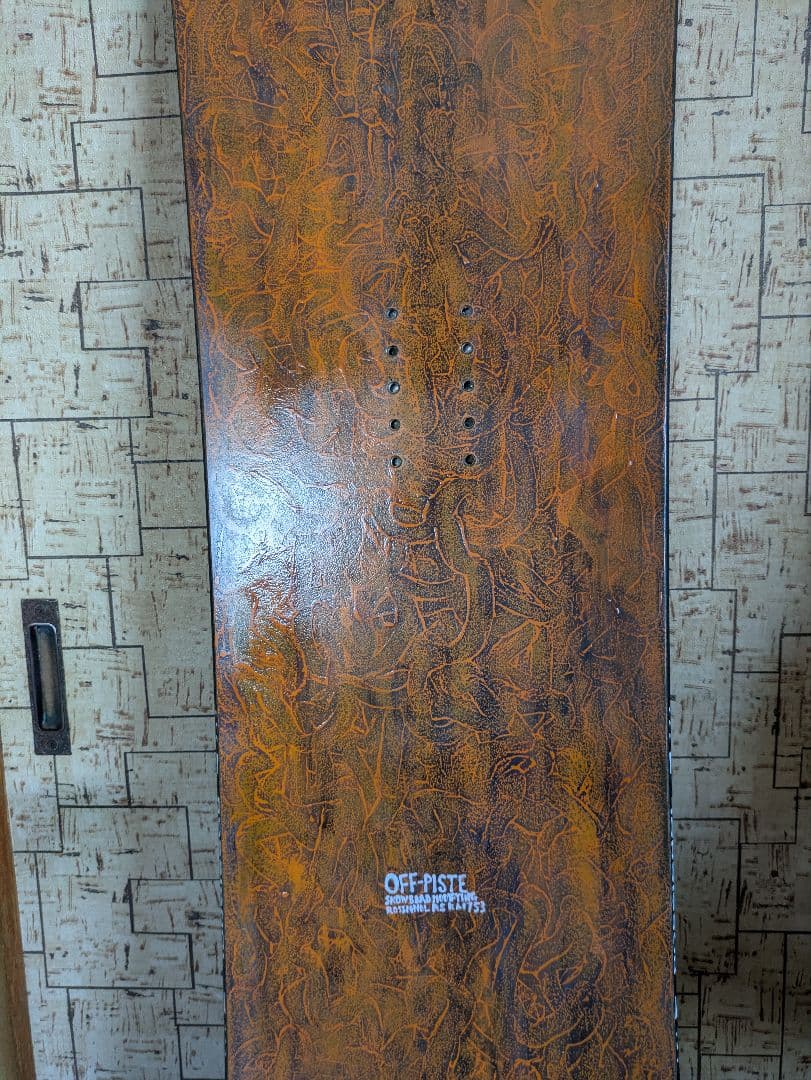 30/世界に一本!　自作 パウダーボード 　153