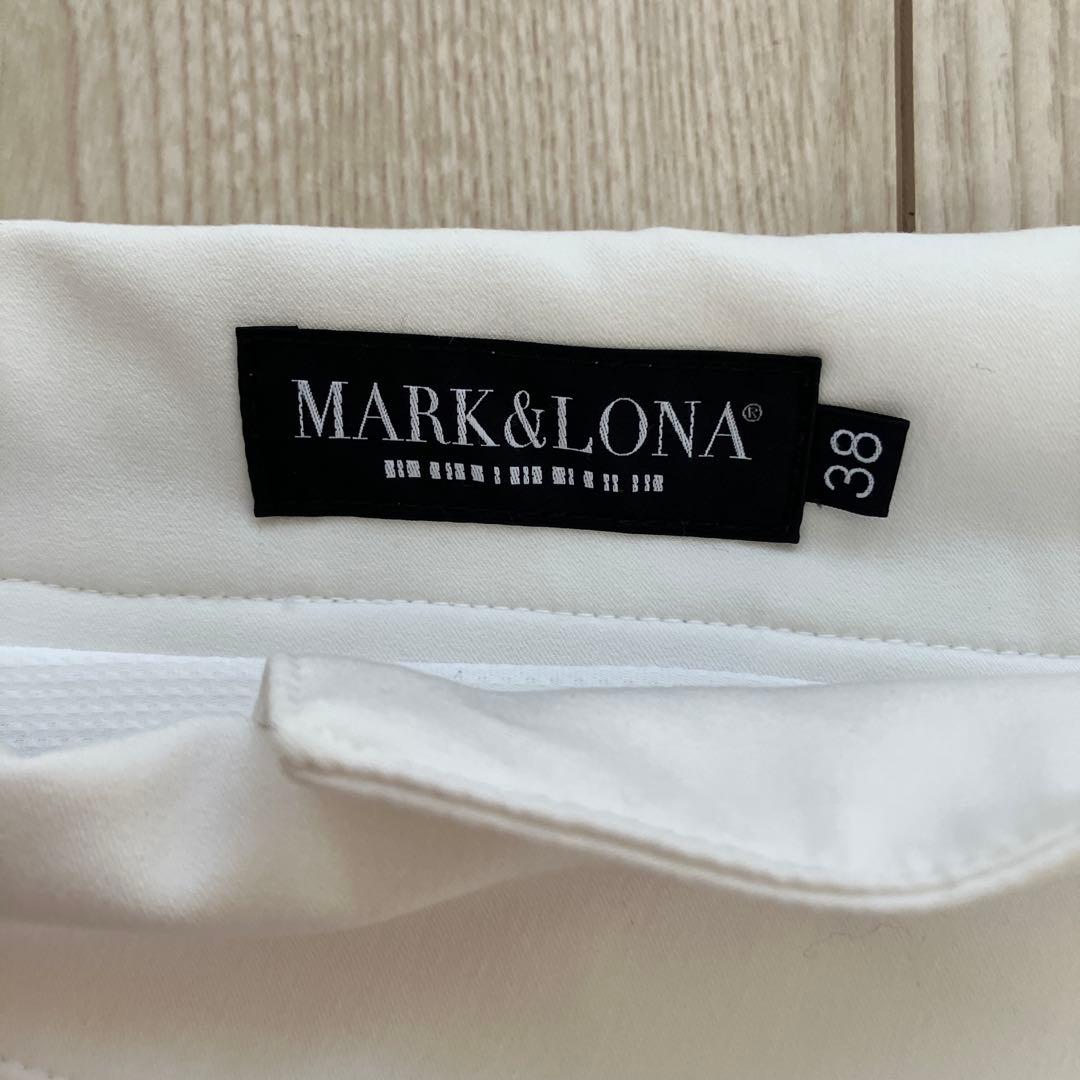 MARK&LONA ホワイトスカート