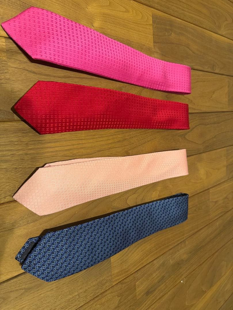 HERMES ネイビーのみ ネクタイ 新品