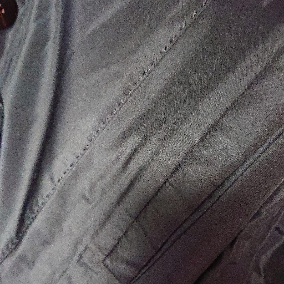 毛皮リバーシブルコートロシアンリス、シルク丈80センチ軽量ふんわりあたたか