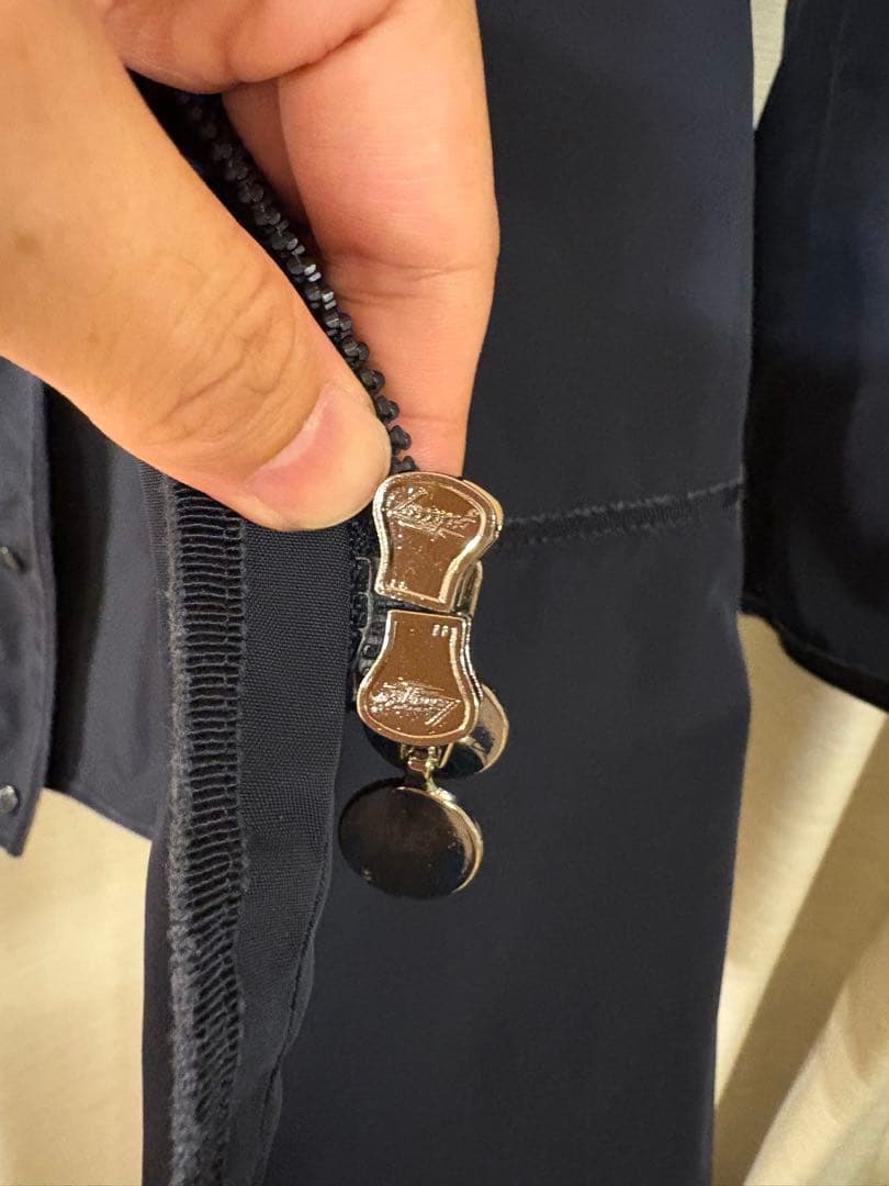 美品　モンクレール　スプリングコート　Chris ネイビー　ナイロン