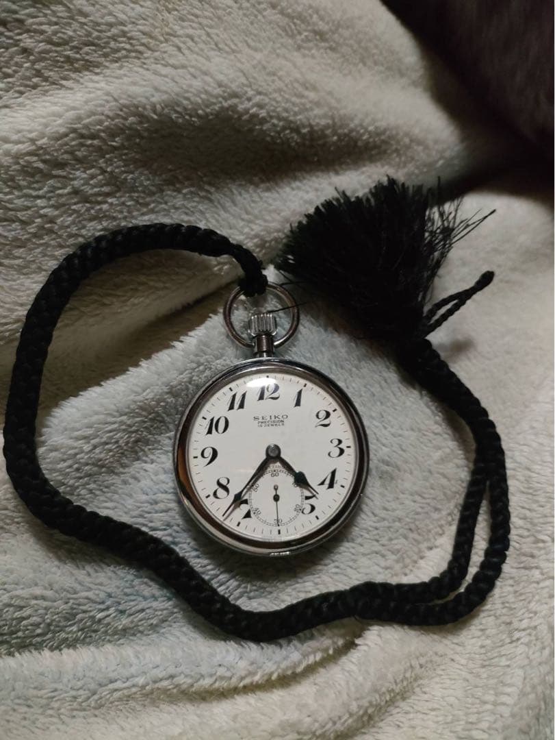 かんちゃんページ　SEIKO 鉄道懐中時計 国鉄関西 昭和42年 可動品
