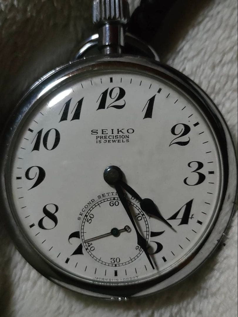 かんちゃんページ　SEIKO 鉄道懐中時計 国鉄関西 昭和42年 可動品