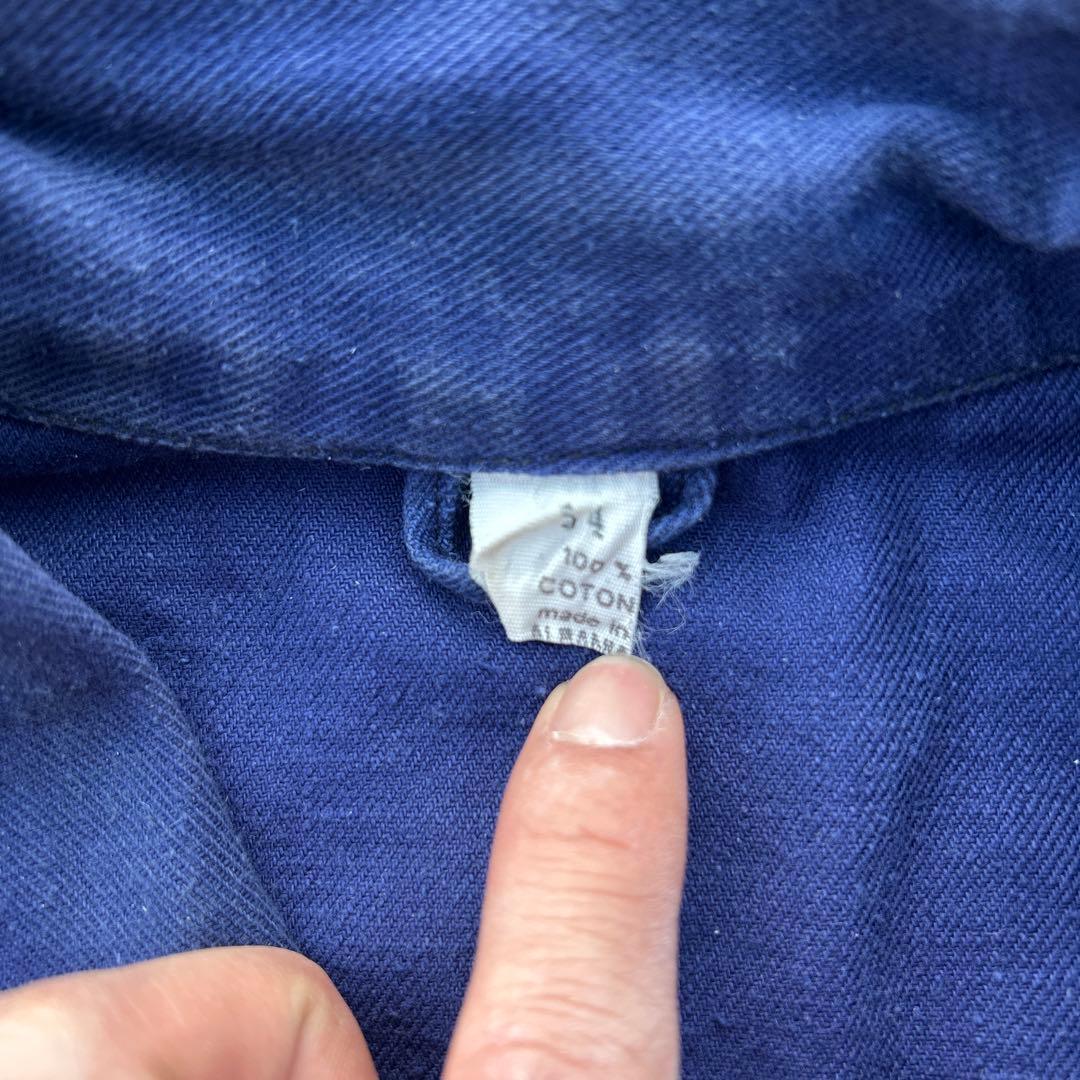 80s〜90s フレンチワーク　ジャケット　ユーロ　古着