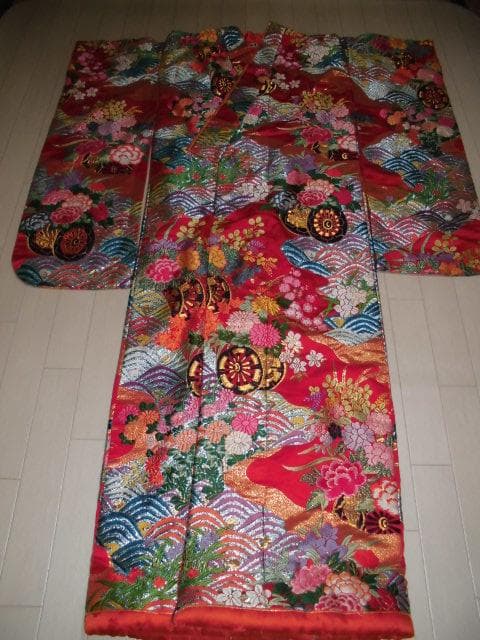 52 花嫁着物 婚礼衣装 打掛 華やか織物