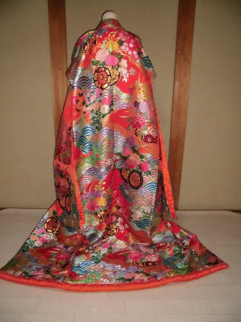 52 花嫁着物 婚礼衣装 打掛 華やか織物