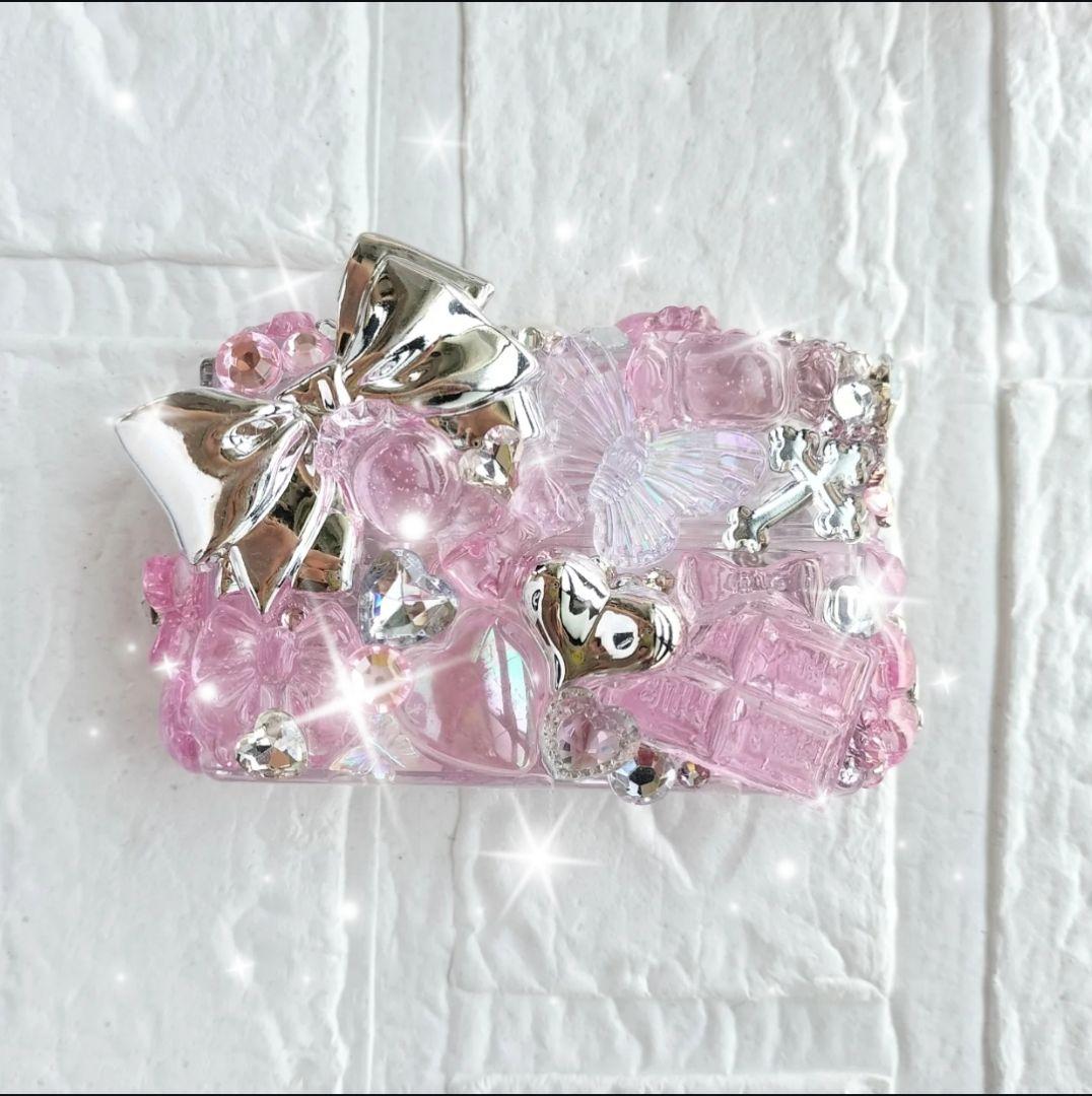 IQOSイルマワンデコケース量産型地雷クリアピンク