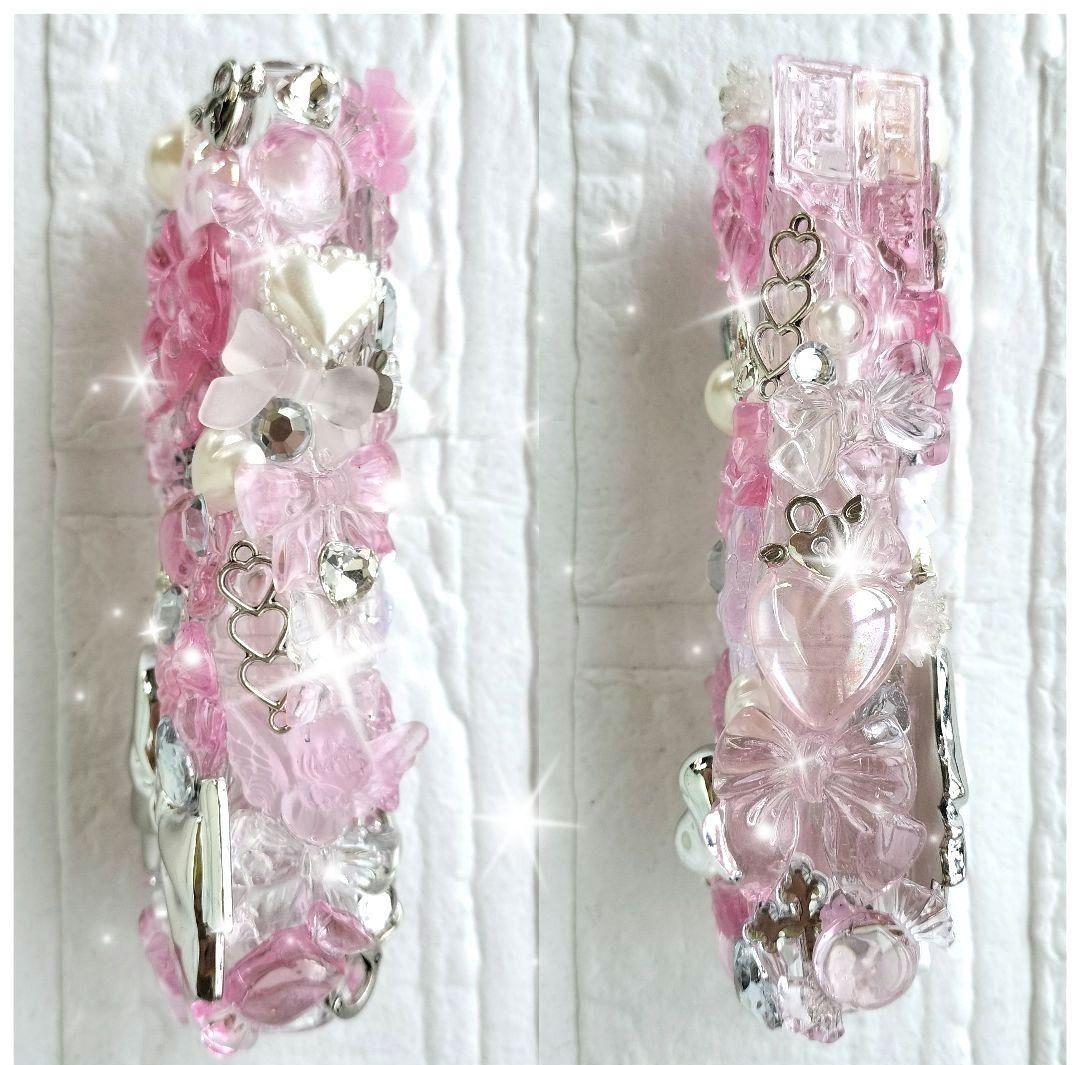 IQOSイルマワンデコケース量産型地雷クリアピンク