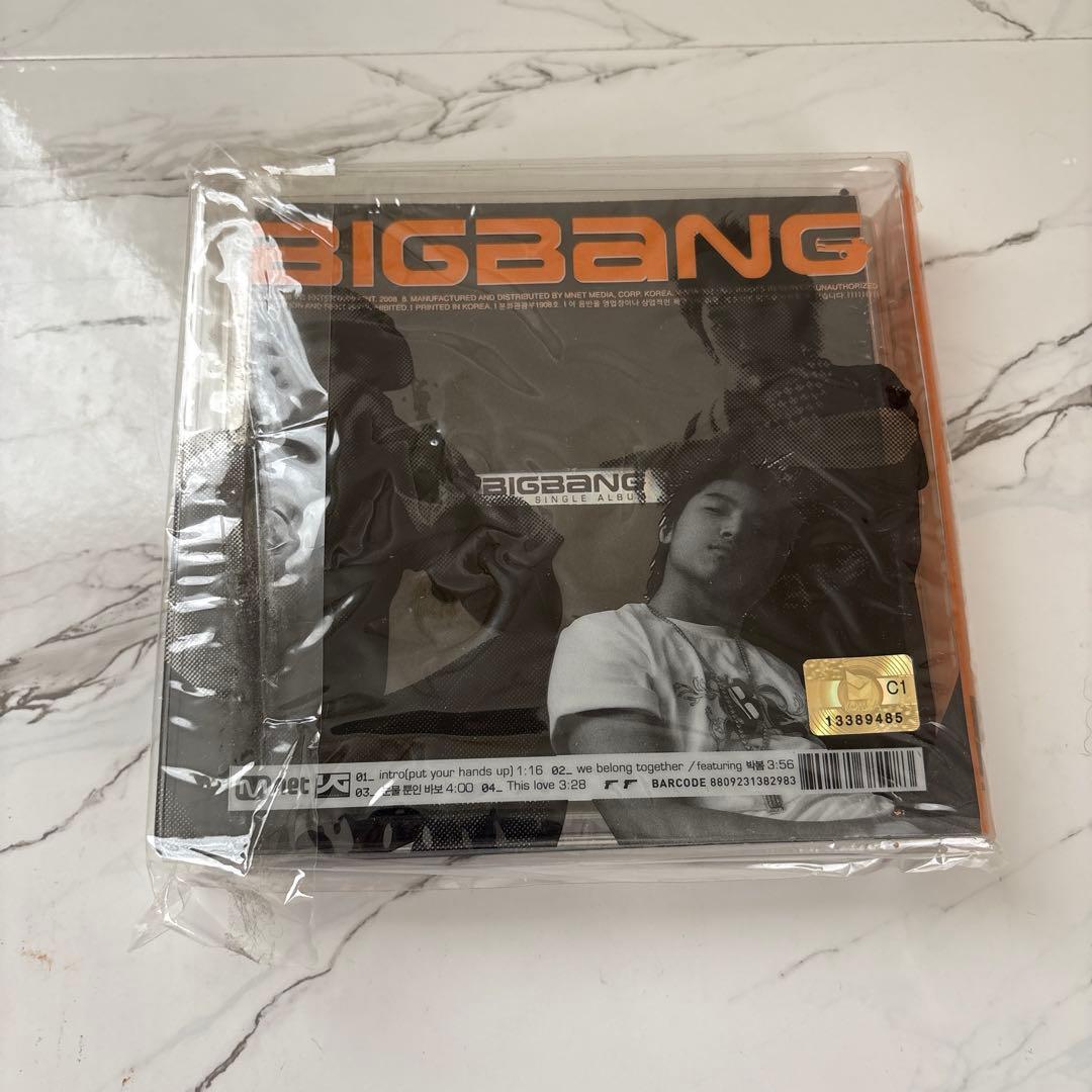 BIGBANG 1st SINGLE ALBUM CD DVD 韓国盤　輸入盤