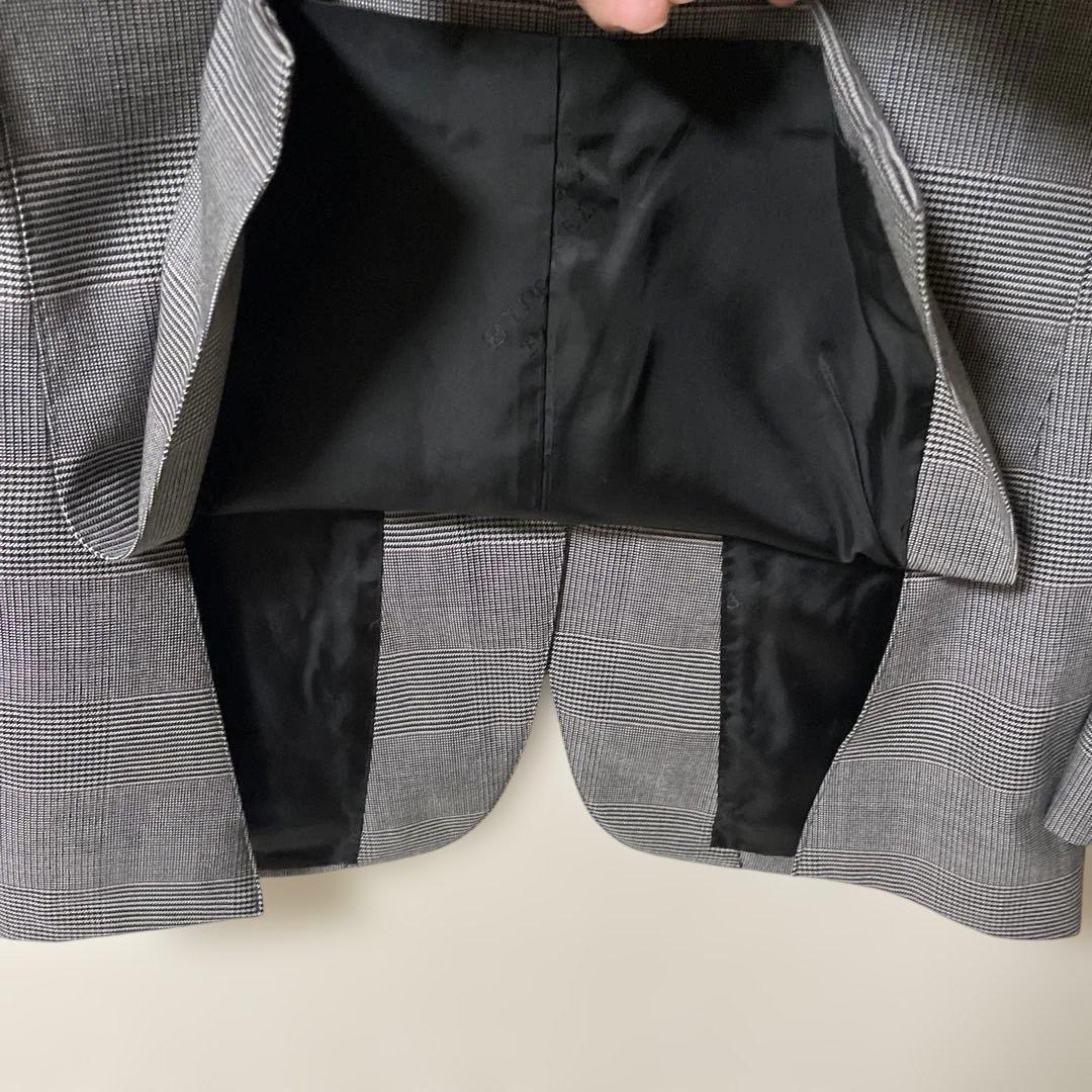 値下げ　バーバリー　グレンチェック　テーラードジャケット