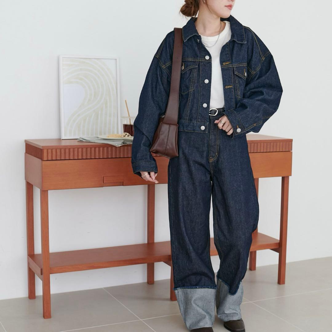 DISCOAT Gジャン デニム セットアップ