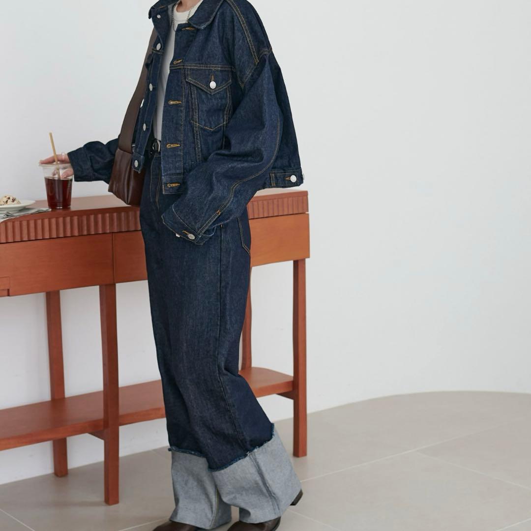 DISCOAT Gジャン デニム セットアップ