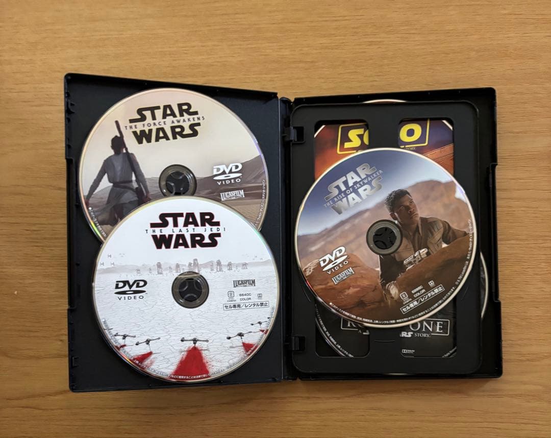 スターウォーズ/全EP.ローグワン・ハンソロDVDセット