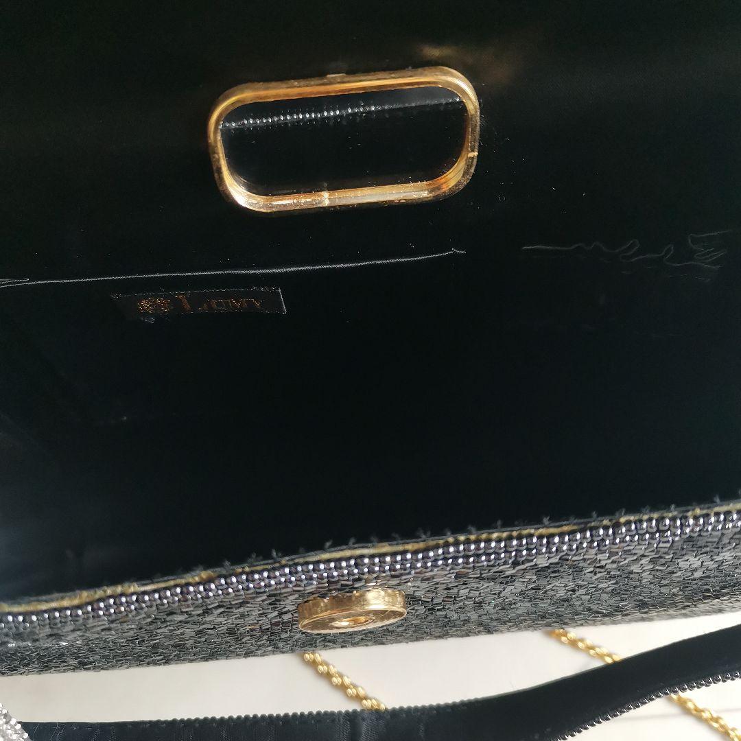 LUMY皇室御用達ブランドパーティバッグ　ブラック