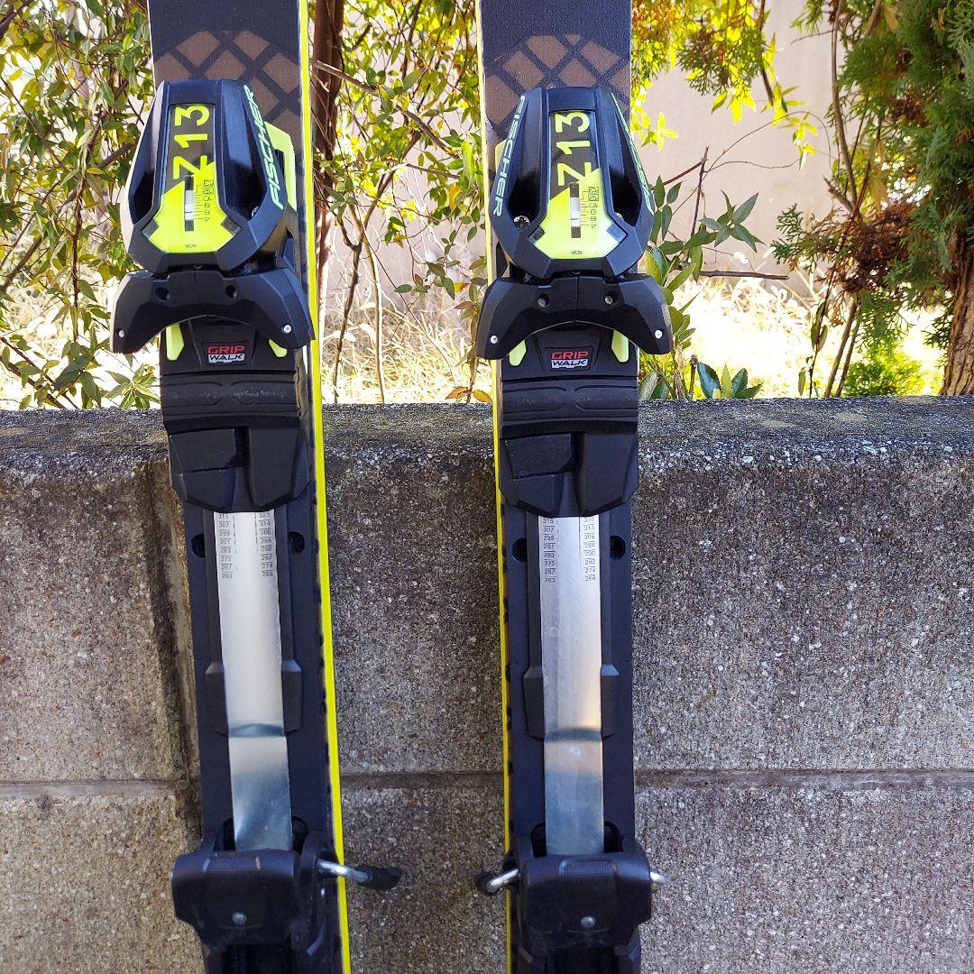 FISCHER RC4 SC スキー 165cm ブラック/イエロー