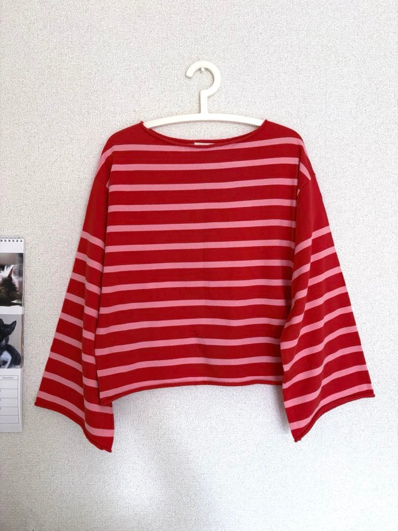 Demy Lee×Ron Herman 別注 レッドピンクボーダー Sデミリー