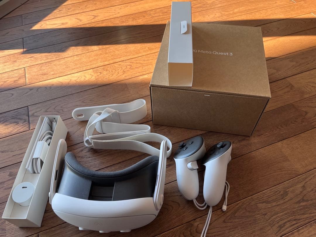  Quest 3 512GB + BOBOVR M3 Pro ストラップ