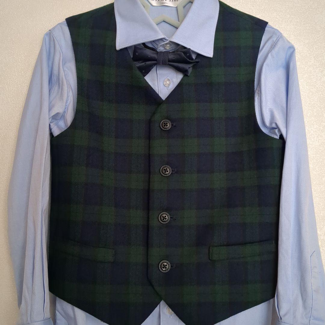 CHOPIN　子供用スーツ　ダークグレー 120センチ　入学式　卒園式　ショパン