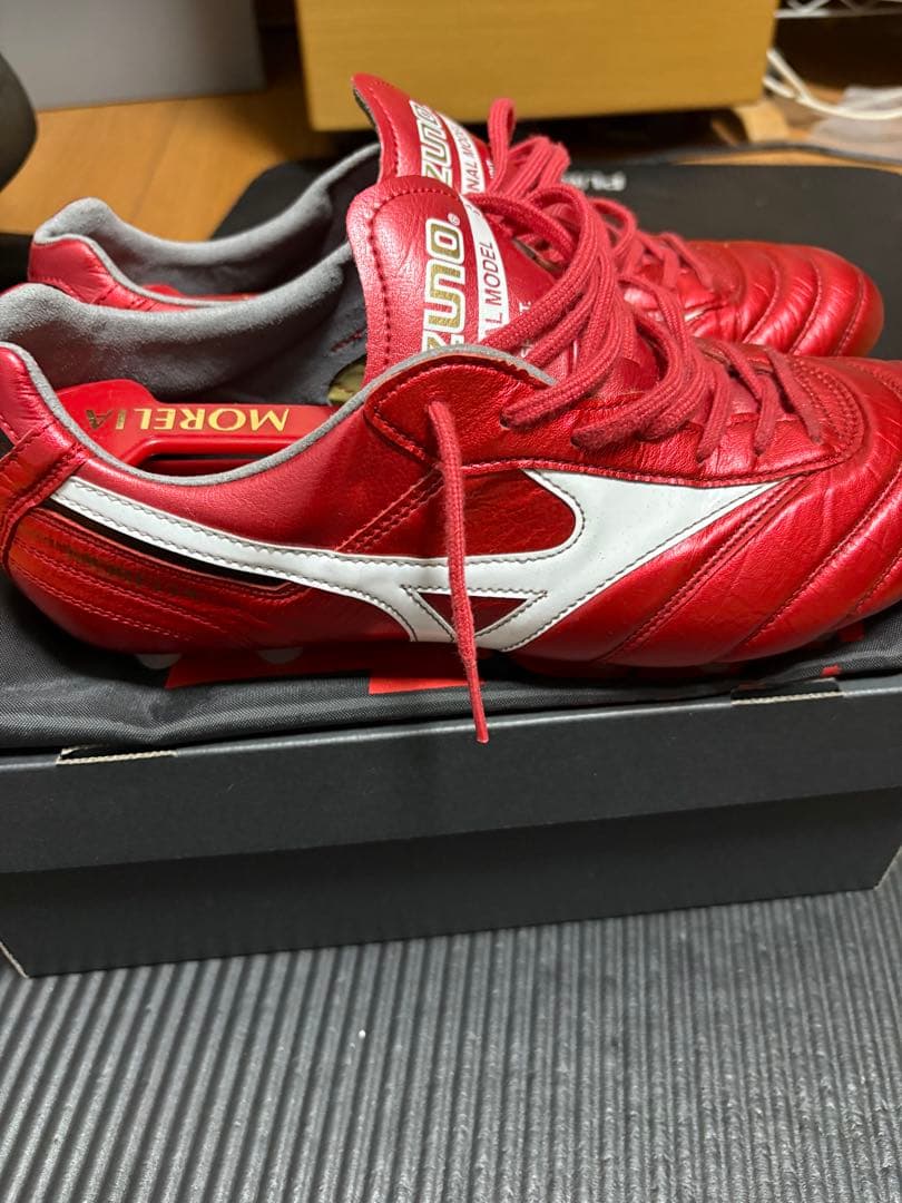 極美品モレリア2JAPAN 40周年ruby red pack