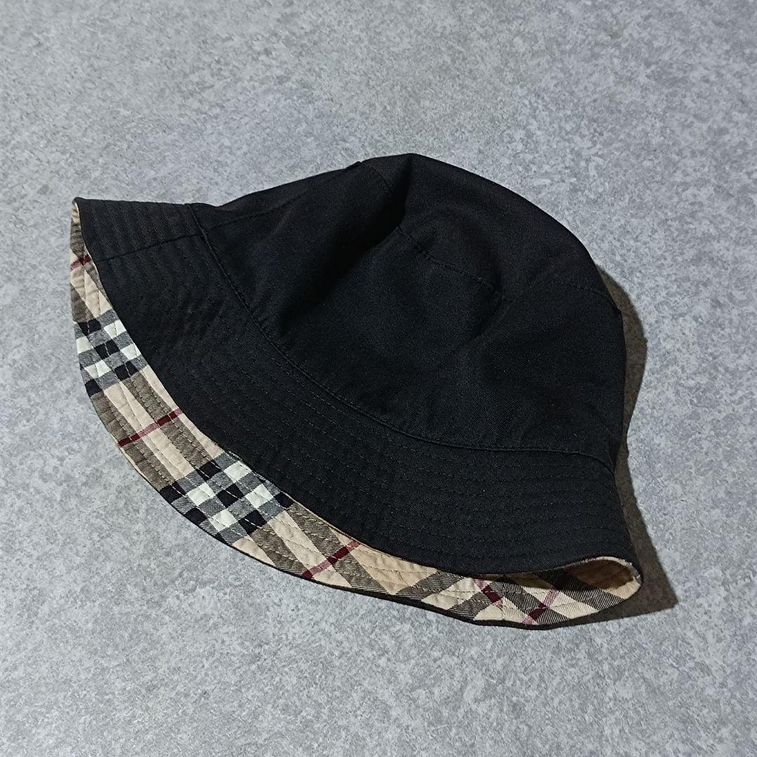 【Burberry最高級ライン】リバーシブル ハット （バーバリーロンドン）