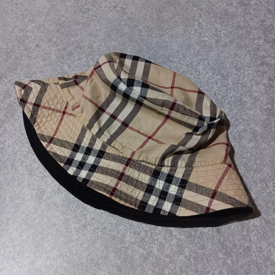 【Burberry最高級ライン】リバーシブル ハット （バーバリーロンドン）