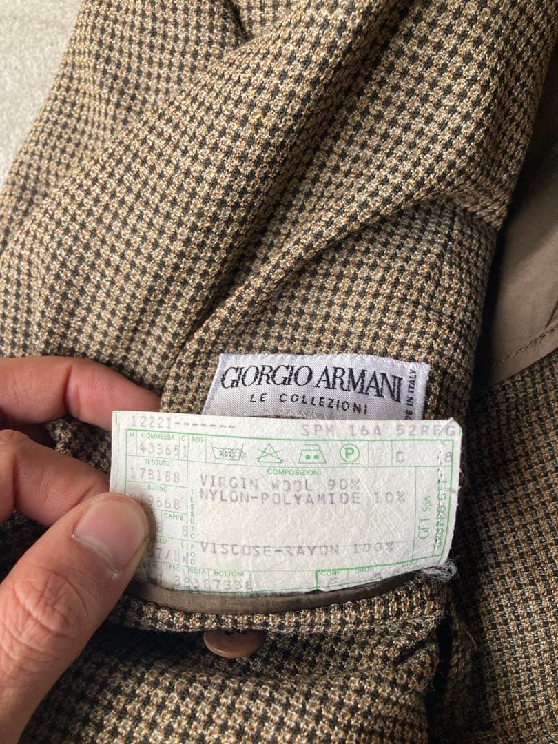80s Giorgio Armani テーラードジャケット 52 vintage