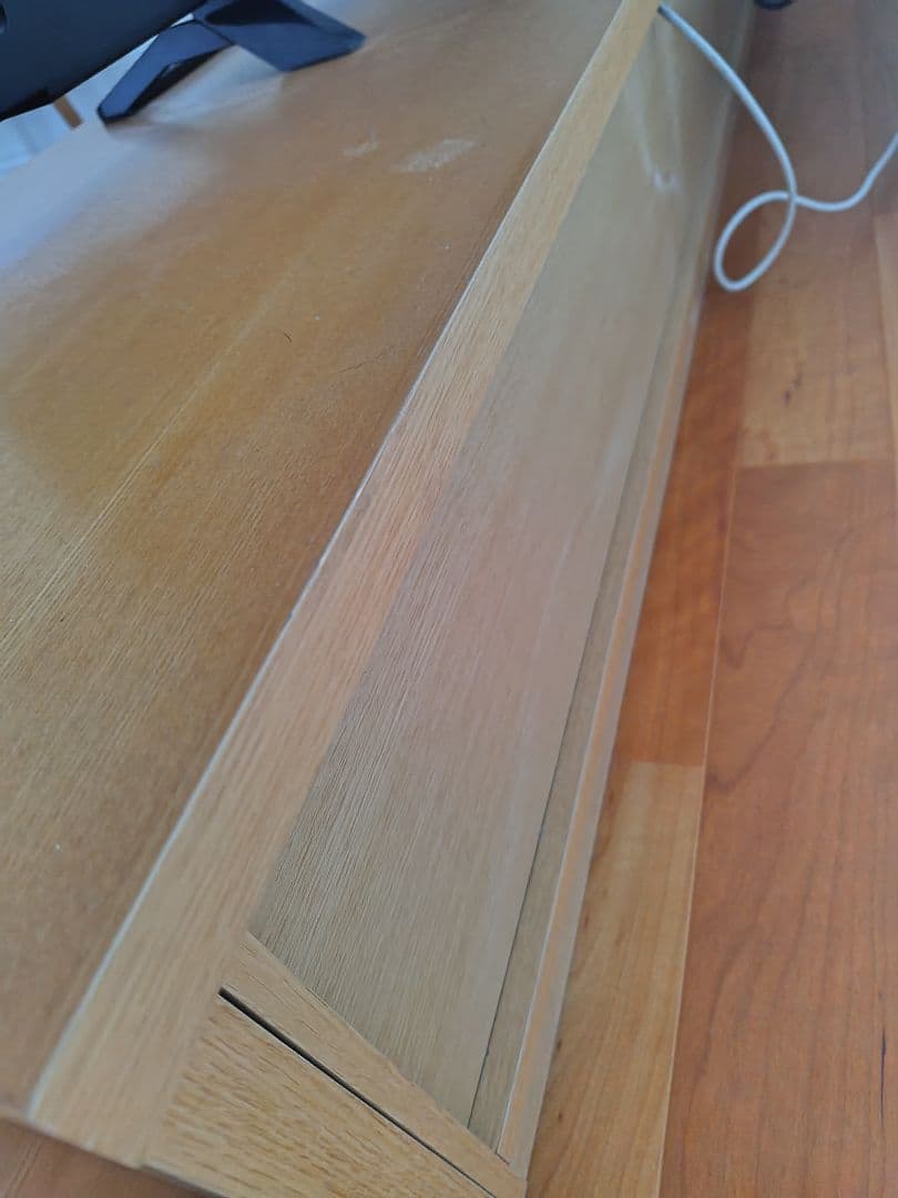 【大幅値下げ!!】ケユカ 木製テレビ台 スライドドア付き