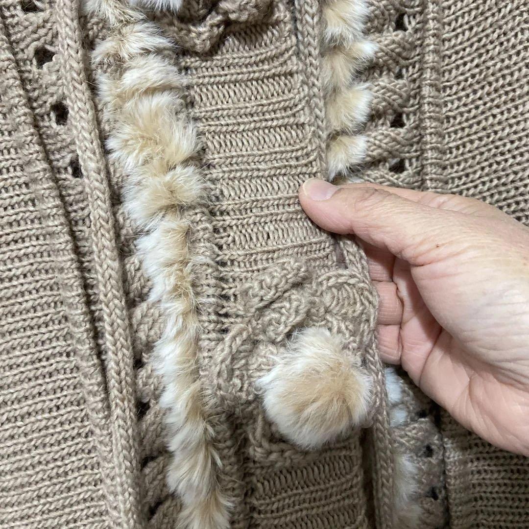 タグ付き　インポートロッサ フード付きポンチョ サイズ44