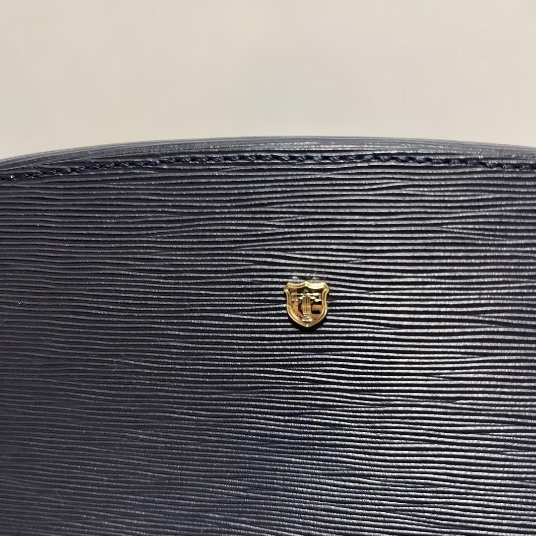 ✨美品✨TOPKAPI ネイビー ショルダーバッグ　SPIGA 牛革