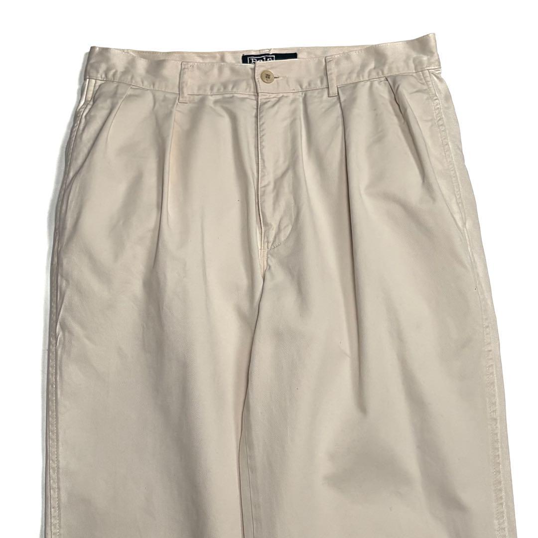 パンツ 90S RALPH LAUREN POLO CHINO COTTON PANTS