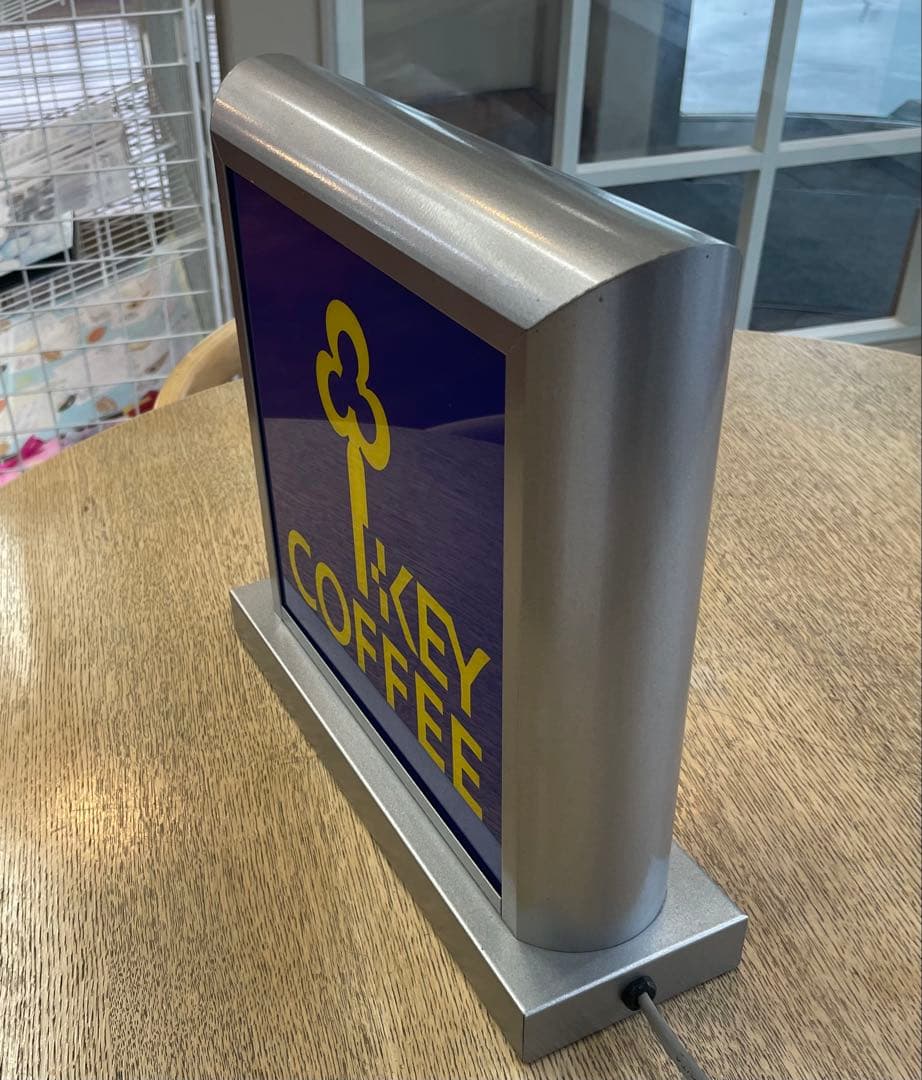 J*S様 キーコーヒー　電飾看板　昭和レトロ