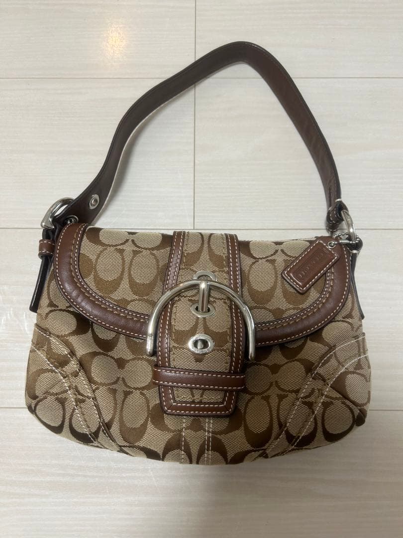 【美品】COACH コーチ ソーホー ワンショルダーバック アクセサリーポーチ
