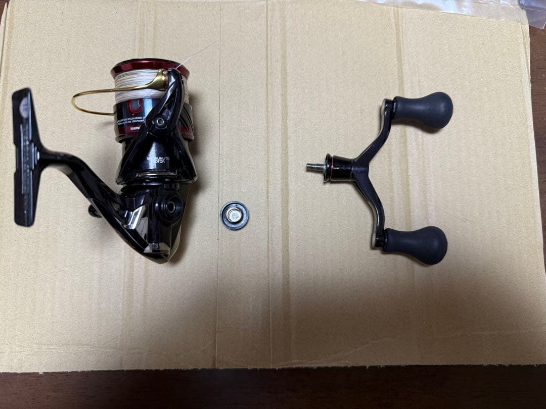 17セフィアCI4+ C3000SDH エギング ダブルハンドル　peライン付