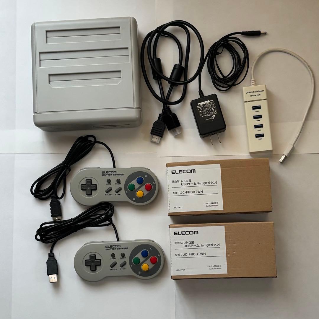 retro freak コントローラ4個付き