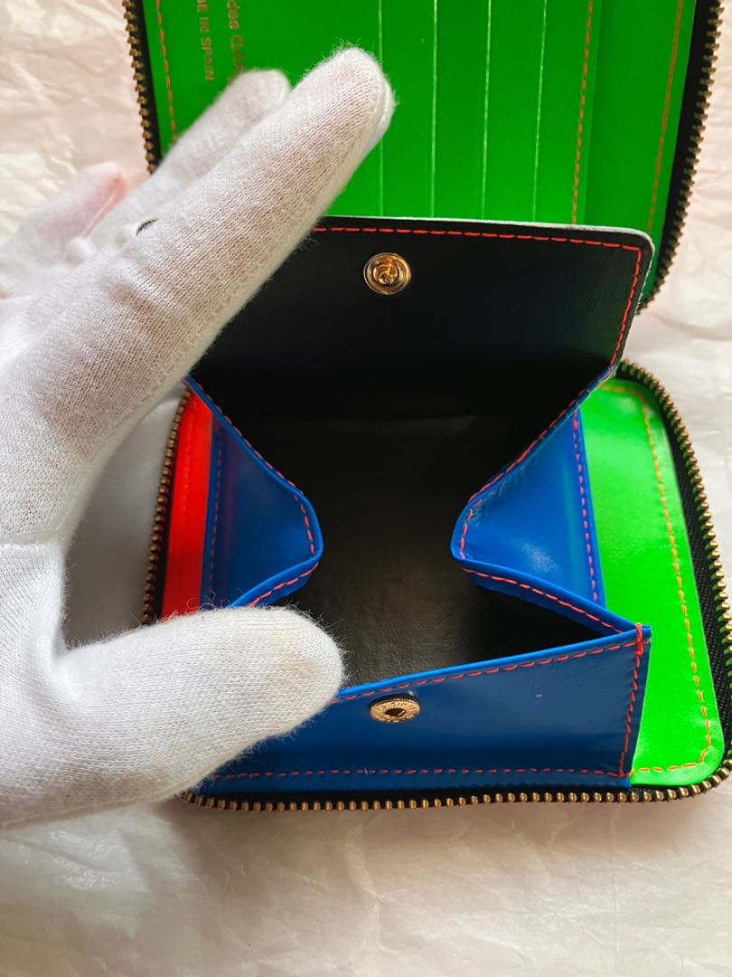 【新品未使用】【COMME des GARCONS】二つ折財布　SA2100SF