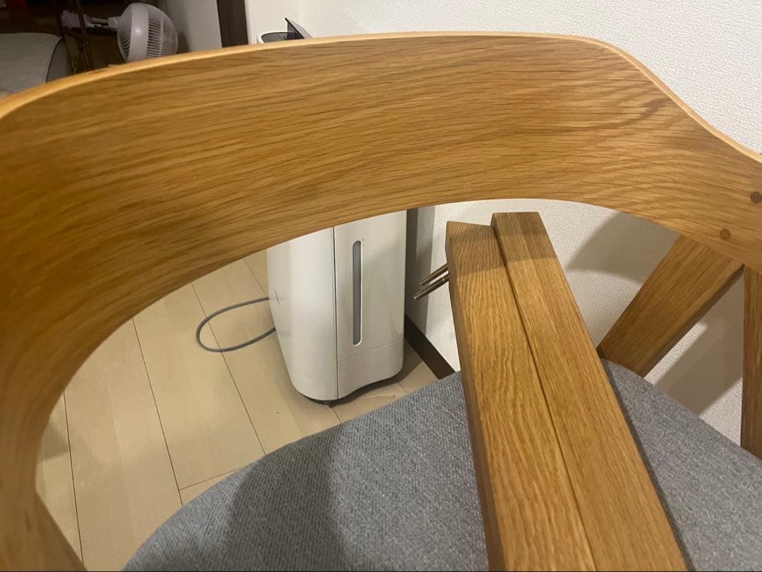 【花言葉】ELEMIT ダイニングチェア2脚とテーブル