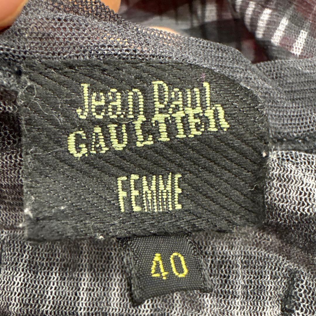 専用 Jean Paul GAULTIER FEMME　シアートップス