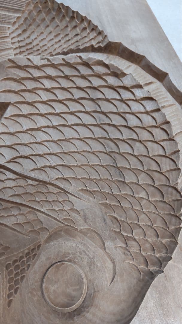 落雁木製型、大鯛