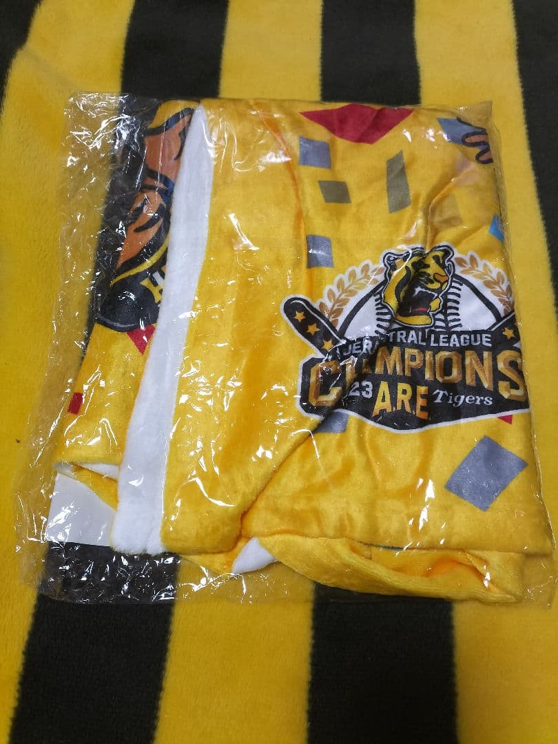 阪神タイガース 2023リーグ優勝 ブランケット 胴上げ似顔絵