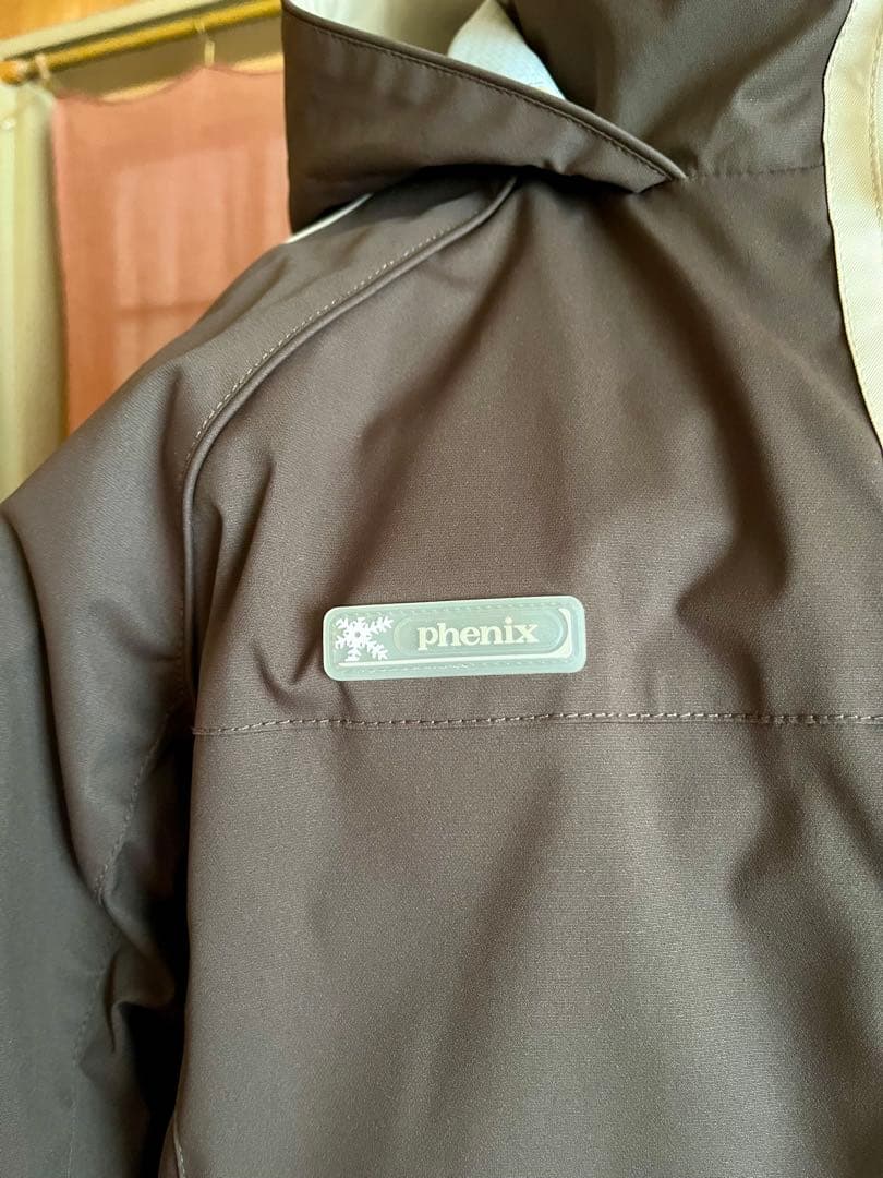 女性用スノーボードウェア（ブラウン/ベージュ）